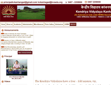 Tablet Screenshot of kvkanhangad.org